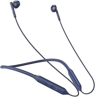 - Portronics Harmonics Z5 Wireless Bluetooth Stereo Headset with 33Hrs Playtime, Double EQ Mode, 14.2 mm Dynamic Drivers, Click Action Buttons(Blue)