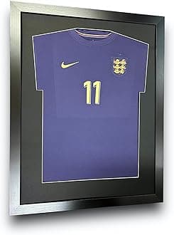 Generic Frame For Signed Football Shirt Black Frame Black Mount DIY