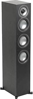 ELAC Uni-Fi 2.0 UF52 Floorstanding Speaker (Each), Black (UF52-BK)