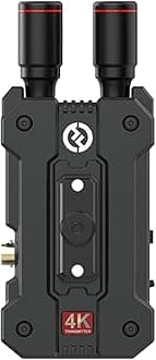 Hollyland Mars 4K Wireless Video Transmitter 5G SDI HDMI Transmitter, 450FT Los Range 66ms Latency, 4 App Monitoring 3 Scene Modes, Compatible with Mars M1 Wireless Monitor (Single Transmitter- 1 Pcs)