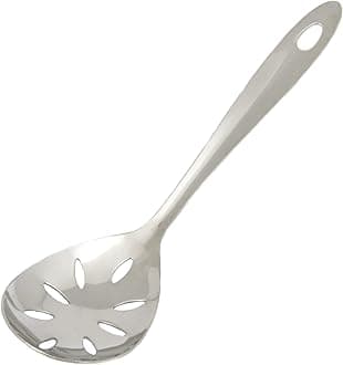 Chef Craft Select Slotted Severing Spoon, 9.5 inch, Stainless Steel