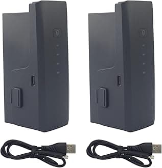 sea jump 2PCS 11.1V 3500mAh 3S Lipo Battery with USB Charging Cable Suitable for HS600 TF35 pro V11 Brushless Four Axis Aircraft Aerial Photography Remote Control Drone Battery