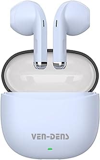 Wireless Earbuds For Samsung Galaxy S24 S25 FE Plus Ultra / A17 A56 A36 A26 A16 A15 5G A25 A35 A55/ S23 FE, Wireless Bluetooth 5.3 Earbuds with Microphone Hi-Fi Stereo Sound Headset (BLUE)