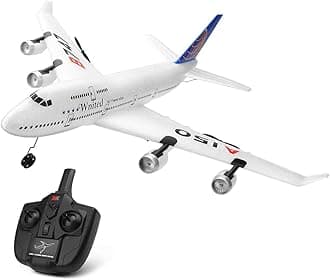 RC Aircraft 2.4G Remote Control Airplane RTF Glider Toy Planes A150 Airbus B747 Model Plane Fixed-wing 3CH EPP EPP Anti-drop And Crash-resistant Material RC Airliner