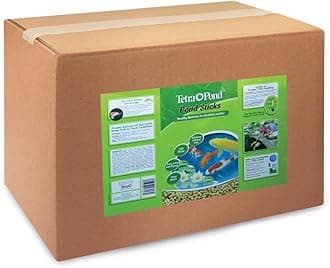 Tetra Pond Sticks, Koi Fish & Goldfish Food, Soft Sticks, Easy to Digest Floating Pond Fish Food, 11 pounds