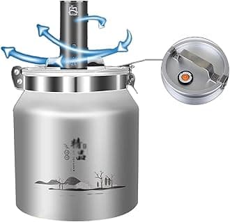 Food Containers with Lids, for Flour, Sugar, Rice & Baking Supply - Airtight Bulk Food Storage for Kitchen & Pantry Organization (Color : Silver, Size : Capacity 6L) (Silver Capacity 12L)