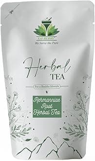 SAI HERBS Rehmanniae Root Herbal Tea - Sheng Di Huang - Rehmannia Glutinosa - Luxury Tea - Pure & Natural (50 Grams)