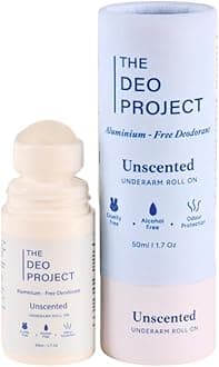 Unscented Underarm Roll On | Prevents Odour, Reduces Pigmentation | For Radiant Underarms | Long Lasting | Alcohol & Aluminium-Free | Suitable for Sensitive Skin | Unisex - 50ML