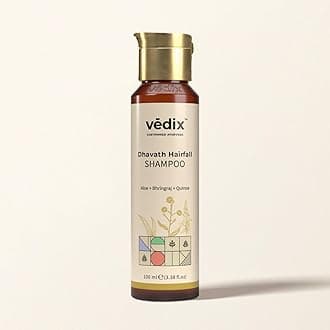 Vedix Dhavath Hairfall Shampoo For Women & Men | Bhringraj For Hair Growth | Sulphate Free Ayurvedic Shampoo - 100 ml