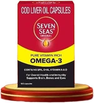 Seven SeasLiver Oil -Pack Of 100 Capsules