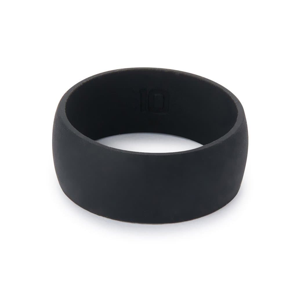 Blak Premium Silicone Wedding Ring for Men - Unique Low Profile Design