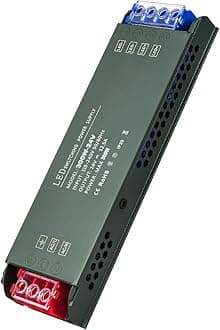 URAQT 24V LED Driver 300W, 220V to 24V Power Transformer, AC to DC, 12.5A, Constant Voltage, Low Voltage, LED Strip Lights Garden Light