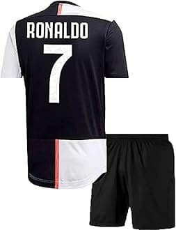 Sports Soccer Home kit Boys Football Jersey with Shorts