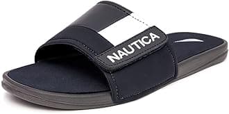 Nautica Men's Athletic Slide, Adjustable Straps Comfort Sandal