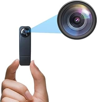 【Upgrade】 Mini Body Camera, 1080P 64GB Body Worn Camera with Upgraded Clip, Wearable Camcorder with Motion Detection and Night Vision for Law Enforcement, Security Guards, Personal Use