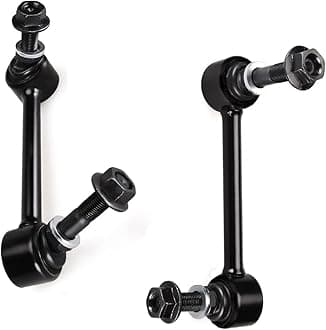 Front Sway Bar Link FITS for Toyota Tacoma 2005-2014 Base 4WD & Pre Runner RWD, for Tacoma 2015-2019 All Models, K80946 K80948 Front Stabilizer Bar Link Driver and Passenger Side- 2pc Set
