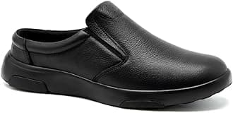 OrthoComfootComfortable Mens Oxford Dress Shoes for Plantar Fasciitis, Orthopedic Genuine Leather Loafers with Arch Support, Casual Walking Shoes for Foot and Heel Pain Relief