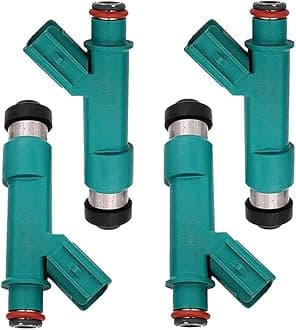 23250-28080 4pcs Set Fuel Injectors Replacement for Toyota Camry 04-09, Corolla Matrix 09-13, Highlander 04-07, RAV4 Solara 04-08, for Scion tC 05-10, xB 08-15 2.4L L4 23250-0H030 23250-0H060
