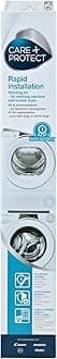 CARE + PROTECT Standard Stacking Kit for Washing Machines and Dryers, Suitable for Washing Machines with Depths of 47-60 cm, ONLY Compatible with Candy, Hoover, Baumatic Dryers with Depth 58cm