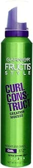 Garnier Fructis Style Curl Construct Creation Mousse Extra Strong Hold 6.80 oz ( Pack of 2)