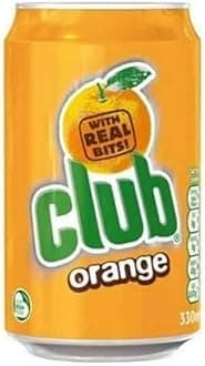 Club Orange Can 330Ml (Pack of 4)