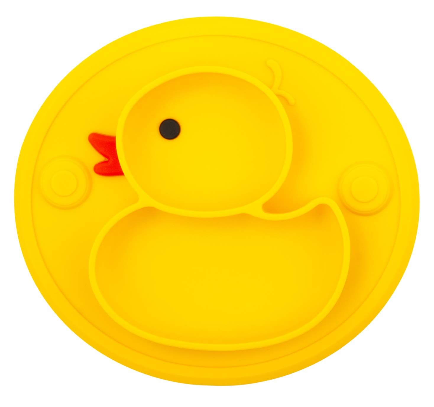 Duck-shaped Baby Plate