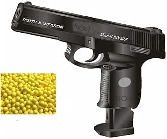 NOH® Pistol Toy Shooting Gun with Plastic Bullets Approx for Kids Age 12+ Years Pull Back The Loader to Load Gun | Unique Design | Do Not Shoot Human & Animal