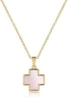 Clover Pendant Necklace for Women Four Leaf Clover Necklace for Women 18K Gold Plated