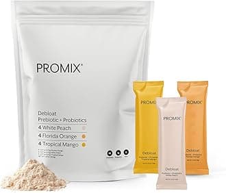 ProMix Nutrition Debloat Prebiotics and Probiotics - Digestive Health, Nausea Relief, Gut Repair, and Bloating Relief for Women and Men - Variety Pack - 12 Servings (Pack of 12)