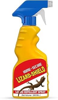 Lizard-Shield Lizard Repellent Spray-280ml | Natural | Chemical-Free | Non-Toxic | 90 Days Protection | Lime Scent