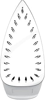 Electrolux Steam Iron 2200W with Powerful Steam Shot, Non-Stick Sole Plate, Anti Calc Drip Self Clean & Auto Shutoff, Automatic Steam Adjustment, Safe Touch Indicator, Light Weight-Easy to Use EDB1720