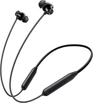 OnePlus Bullets Z2 Bluetooth Wireless in Ear Earphones with Mic, Bombastic Bass - 12.4 Mm Drivers, 10 Mins Charge - 20 Hrs Music, 30 Hrs Battery Life (Magico Black)