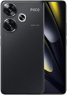 Poco F6 5G + 4G lte (for tmobile Mint Tello & Global) 256gb + 8gb Version Unlocked 6.67" 120Hz 50Mp Triple Camera (Black Global ROM)