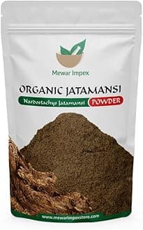 Mewar Impex Jatamansi Powder (100g)| Spikenard | Nardostachys Jatamansi for Skin & Hair | Revitalises Skin & Moisturises Scalp