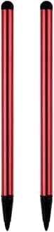 Stylus Pens for Touch Screens, 2pcs Stylus Pen Compatible with iPad Apple, Touch Screen Pens Capacitive Styli Universal Capacitive Touch Screen Pens for iPads/Tablets/iPhones/Samsung/HTC Red