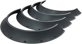 Kyostar New School 4Pcs 840mm Universal Car Fender Flares Wheel Arches (Black)