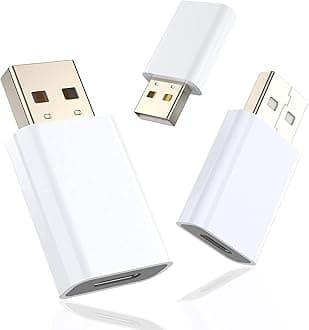 USB C Female to USB A Male Adapter Compatible with Apple MagSafe Charger,USB Type C to A Charger Cable Converter for iPhone 16 15 14 13 Mini Pro Max Watch 10 9 8 7 SE,for Samsung Galaxy,CarPlay