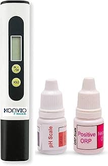 Konvio Neer TDS Meter,pH Drop and ORP Tester liquid for watter quality testing