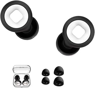 Moto Earplugs for Motorcycles, Motorcycle Ear Plugs Wind, Earplugs for Sleeping Noise Cancelling, Reusable Silicone Ear Plugs, Reduce Wind Noise Ear Plugs for Motorcycles and Travel(Black and White)