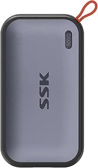 500GB Portable External NVME SSD, up to 1050MB/s, Extreme Transfer Speed, USB 3.2 Gen 2 Solid State Drive for Type-C Smartphones, PS5, Xbox, Laptop, MacBook/Pro/Air and More