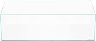 LANEDN 7.9 Gal Shallow Tank Rimless Low Iron Tank 23.6" L × 11.8" W × 7.1" H (60cm x 30cm x18cm); 5mm Thickness Aquascape Fish Tank, Black Leveling Mat Included