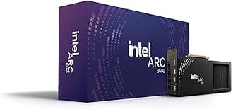 WEELIAO Intel Arc B580 Limited Edition Graphics Card Black GDDR6 2670MHz Dual Fan Video Card (192-bit, PCI-Express 4.0 x8, One HDMI Three DisplayPorts, Supports 4k)