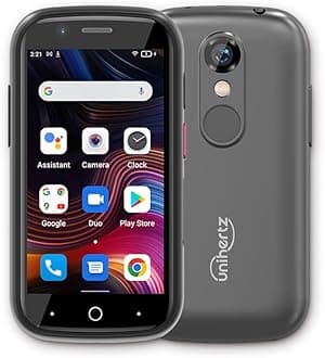 Unihertz Jelly 2E - World's Smallest 4G Smartphone, 110g Mini Phone, Cute and Portable, Android 12, 4GB RAM + 64GB ROM, Unlocked Smartphone and Mobile Phone