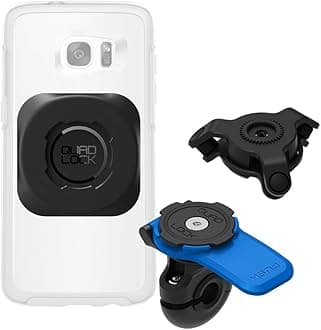 Mirror Motorcycle Phone Mount Kit with Vibration Dampener and MAG Universal Adaptor