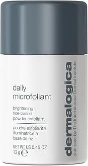 Dermalogica Daily Microfoliant - Gentle Face Exfoliator Scrub Powder with Salicylic Acid, Rice Enzymes and Papain - Achieve Brighter, Smoother Skin Every Day