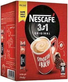 NESCAFE 3in1 Original instant coffee Pack of 24x18g / 0.63 oz