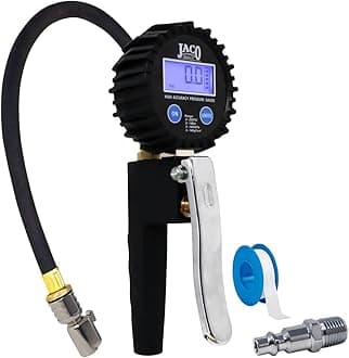 JACO Superior Products FlowPro 2.0 Digital Tire Inflator Gauge - 200 PSI