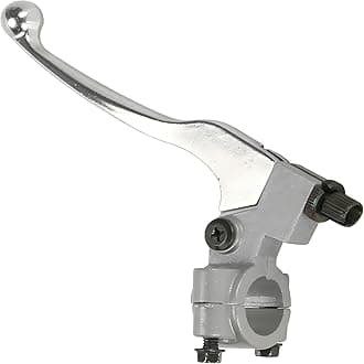 Silver Brake Clutch Handle Lever for CT100U CC100X Mini Trail Bike 98cc 3HP 196cc 200cc Extreme Mini Bike 22mm 7/8" Handler bar Parts
