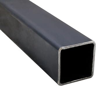 MILD Steel Square Tube Hollow Section Metal Box 40mm Width / 1m (40x40mm)
