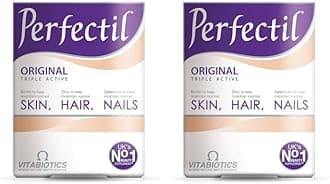 Vitabiotics Perfectil Tablets Healthy Skin Hair and Nails 30 Tablets (Pack of 2)